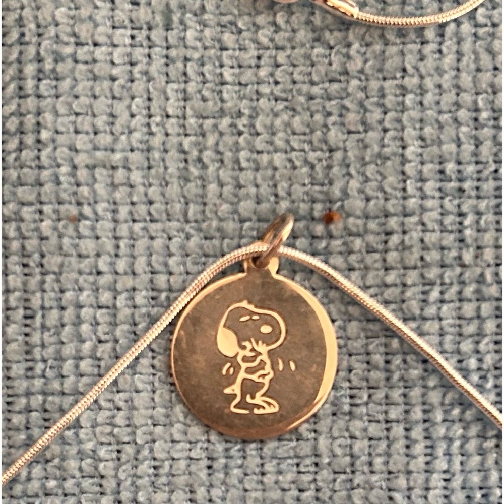 Tiffany & Co Charm Snoopy & Woodstock
